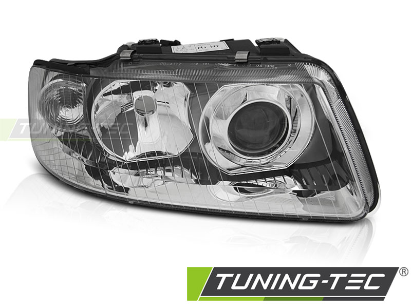 Audi A3 8L 00-03 - Přední světla - Chromová PRAVÉ