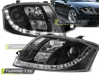 Audi TT 8N 99-06 - Přední světla DAYLIGHT - Černá