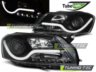 VW Passat B7 10-14 - TUBE LIGHT - Přední světlo - Černé