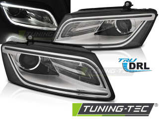 Audi Q5 12-17 - Přední světla TRU DRL - Chromová