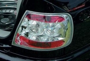 Světla zadní chrom - Audi A4 94-98 sedan